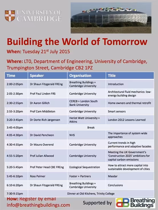 Building the World of Tomorrow